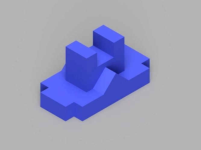 Geometric figure 01 - Tutorial model | 3D