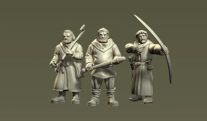 Mob models  | 3D
