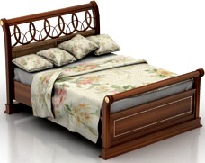 Bed 3D Model