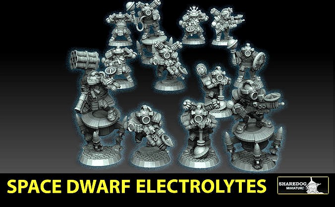 Space Dwarf Electrolytes | 3D