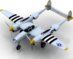 Airplane 3D Model