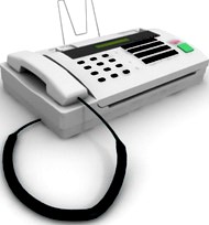 Fax 3D Model