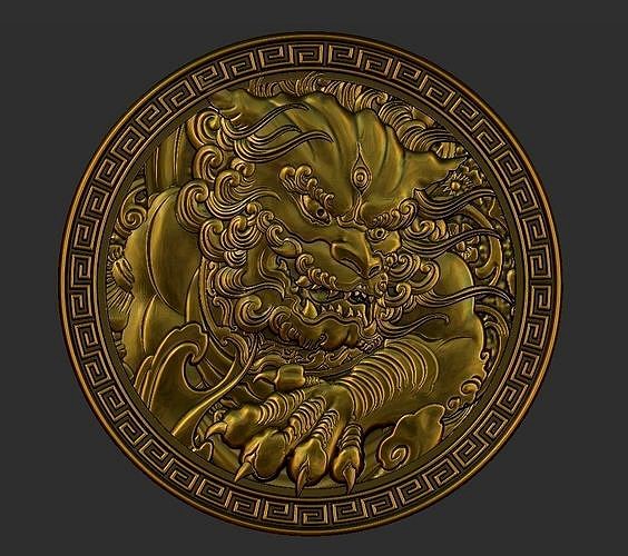 foo dog | 3D