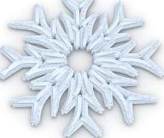 Snowflake 3D Model