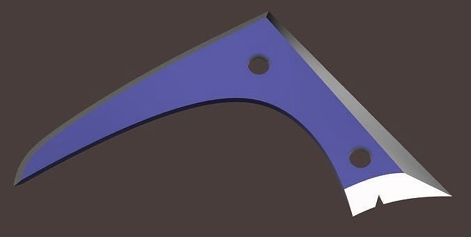 Avatar The Last Airbender - Sokka boomerang | 3D model