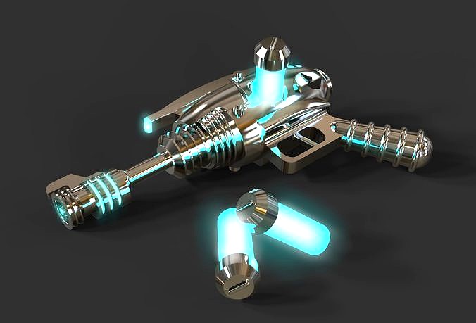 Alien Blaster Fallout | 3D