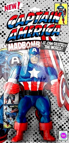 CAPTAIN AMERICA MOTU  CUSTOM  | 3D