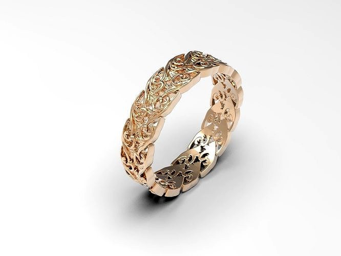 Openwork ring | 3D