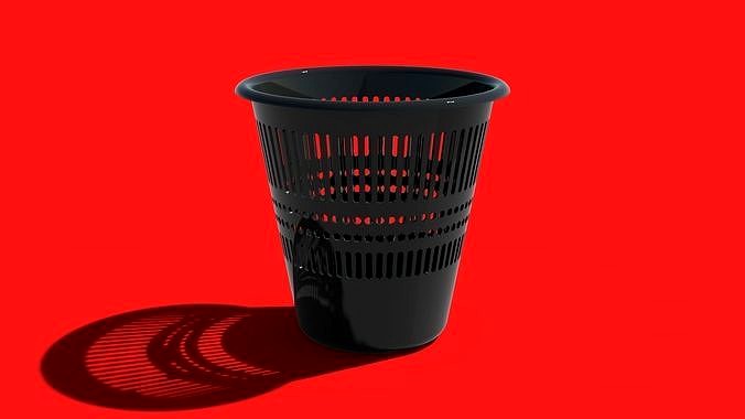 Dustbin Design 3D model by Muhammad Tanveer | 3D
