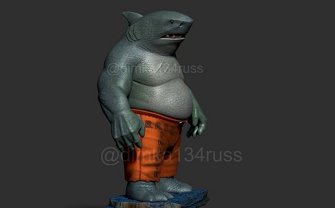 King Shark  | 3D