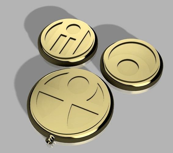 Muhammad Avdols Earrings Necklace | 3D