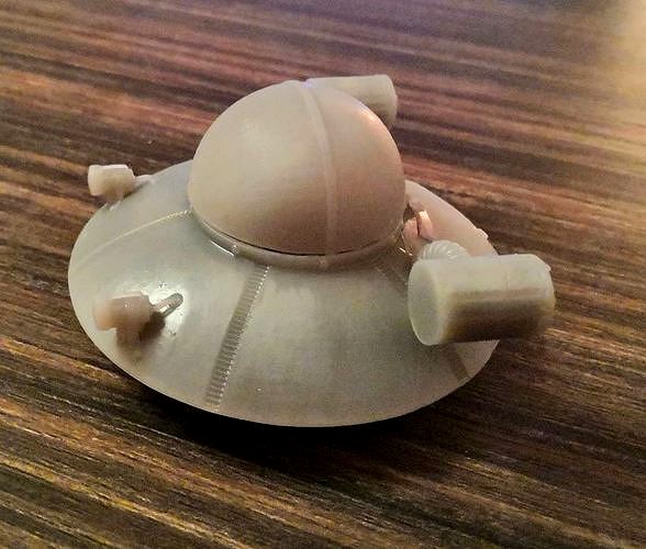 Flying Saucer Toy | 3D