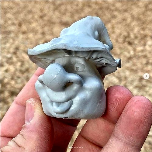 Toadstool figure | 3D