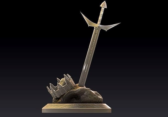 RPG EXCALIBUR MINIATURE | 3D