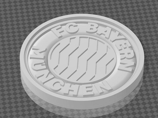 Bayern Munich 3d logo | 3D