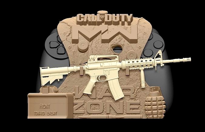 DUALSHOCK STAND COD WARZONE | 3D