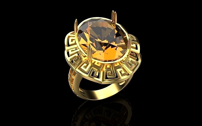 Ring Versace 165 002 | 3D