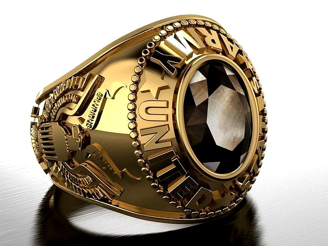 us army ring | 3D