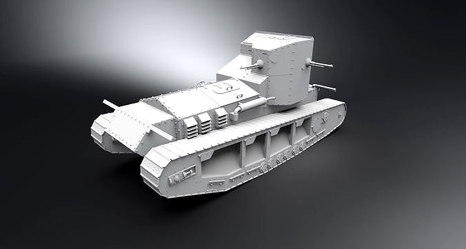 Mark A Whippet Scale model   | 3D