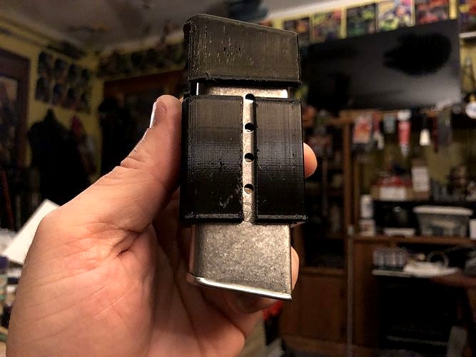 9mm Single stack Mag Holster Kimber n Kahr | 3D