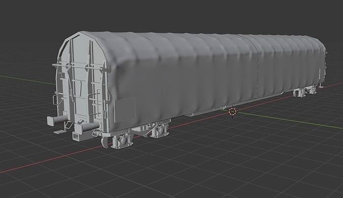 H0 1-87 scale Rins 655 freight car | 3D