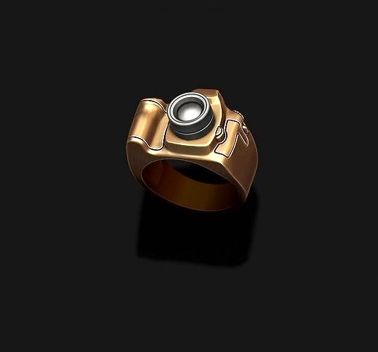 photo camera ring | 3D