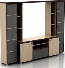 Bookcase 3D Model