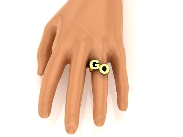G O men ring | 3D