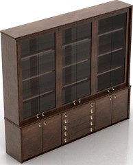 Bookcase 3D Model