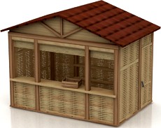 Pavilion 3D Model