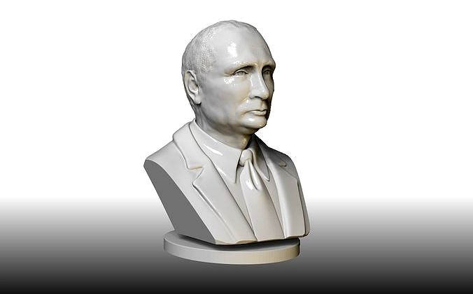 3d print bust of Vladimir Putin | 3D