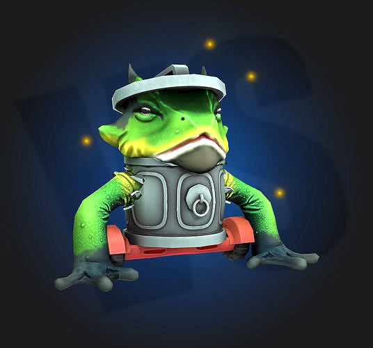 Toad warrior