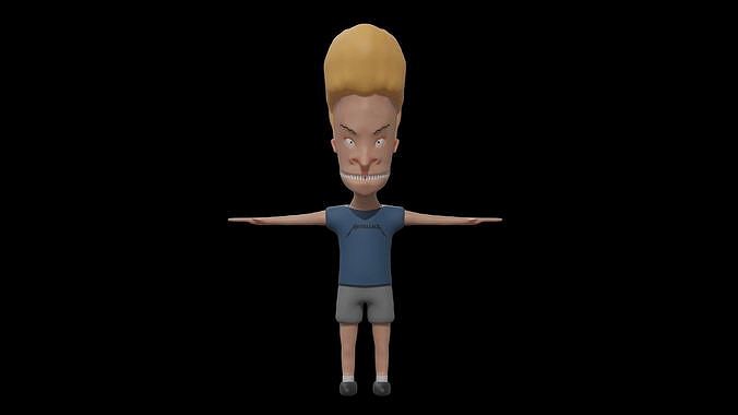Beavis 3D Model