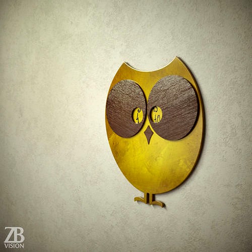 Owl clock