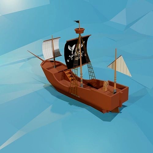 3d pirate ship
