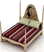 Bed 3D Model
