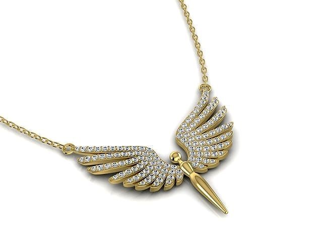 Pendant  Wings | 3D