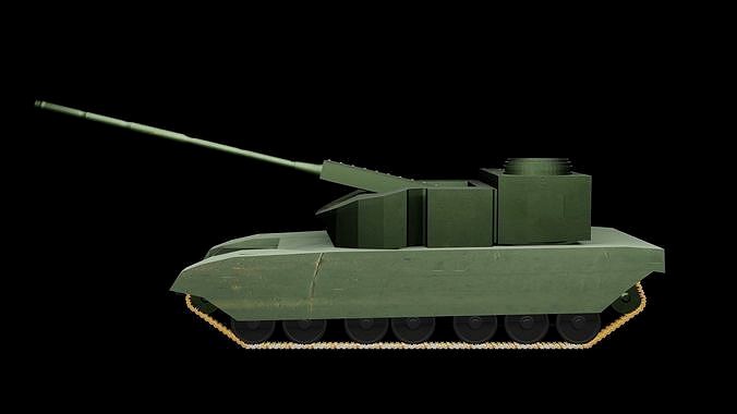 Tank in 3D