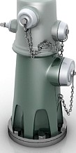Fireplug 3D Model