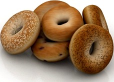 Bagels 3D Model