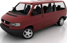 Minibus 3D Model