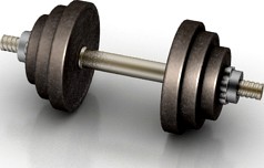 Dumbbell 3D Model