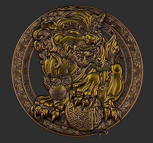 foo dog | 3D