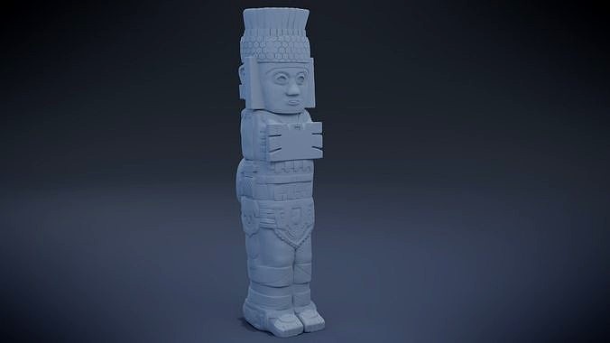 Atlantean Figure | 3D