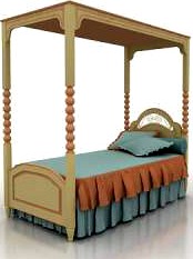 Bed 3D Model