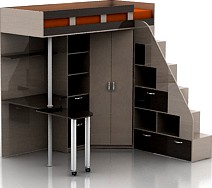 Bed 3D Model