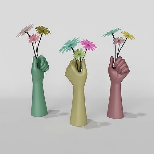 Arm vase | 3D