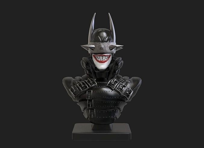 Batman who laughs bust | 3D