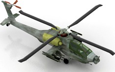 Helicopter 3D Model