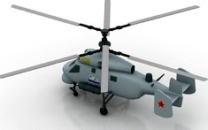 Helicopter 3D Model